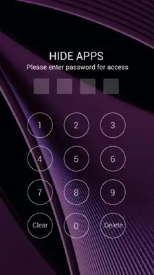 Purple tech business theme for Galaxy s8 android App screenshot 0